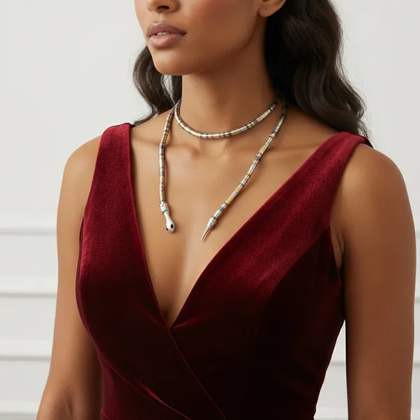 Flexible_Stainless_Steel_Serpent-Style_Chain_For_Women