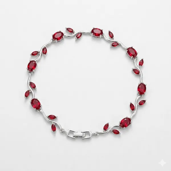 Elegant_AD_Stone_Tulip_Bracelet_for_Women_&_Girls