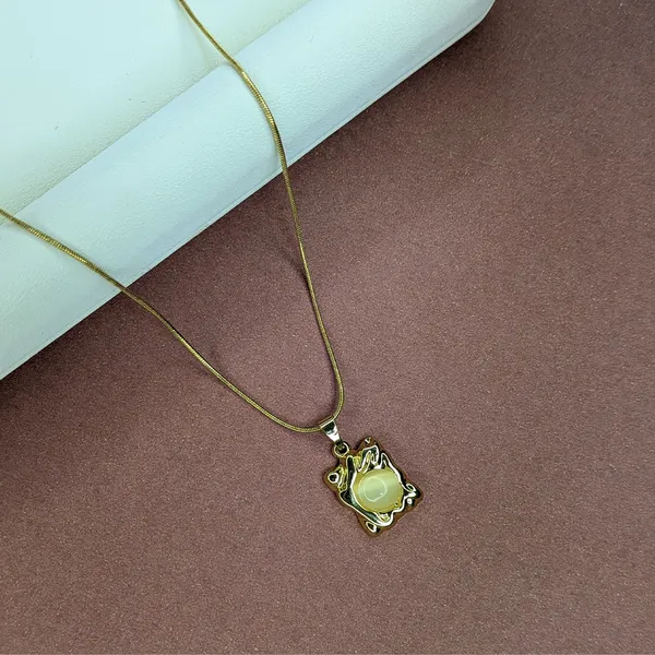 Anti-Tarnish_Modern_Abstract_Gem_Charm_Pendant
