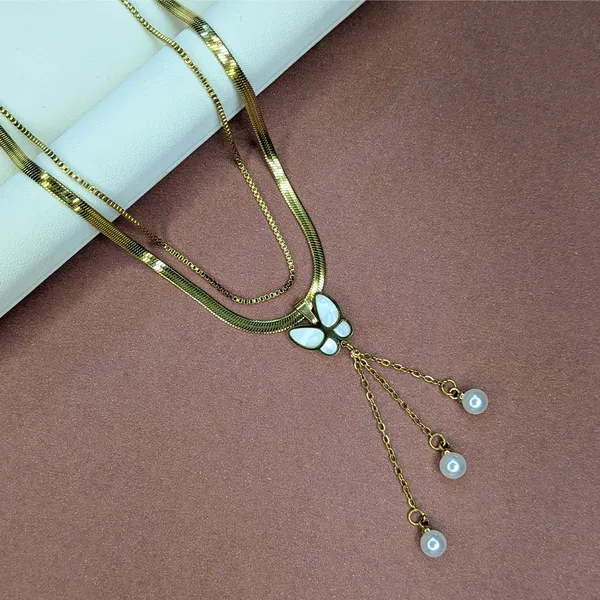 Anti-Tarnish_Dual-Layer_Butterfly_Charm_Pendant_with_Pearl_Accent