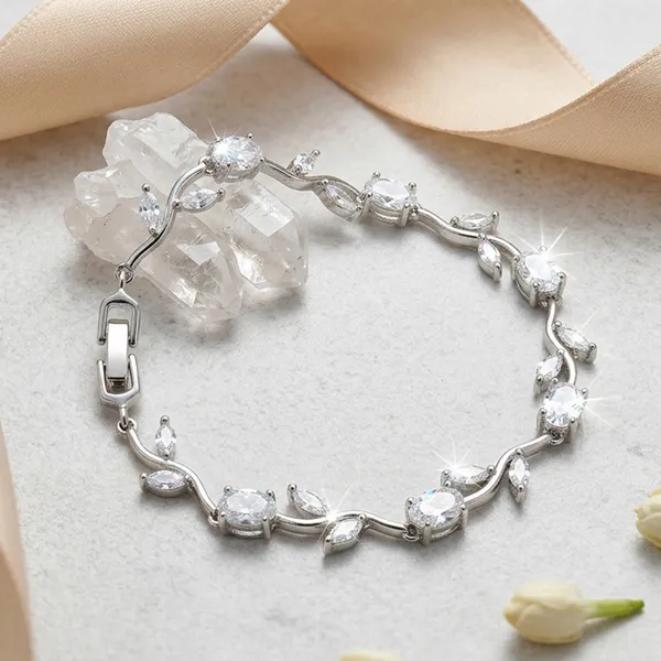 Elegant_AD_Stone_Tulip_Bracelet_for_Women_&_Girls