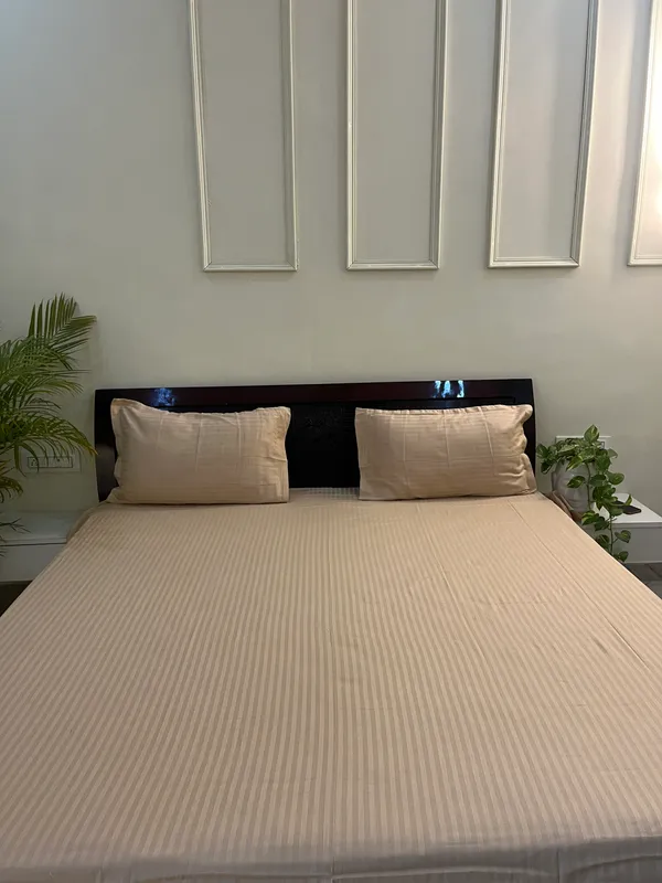 Beige_Double_Bed_Sheet_With_Pillows