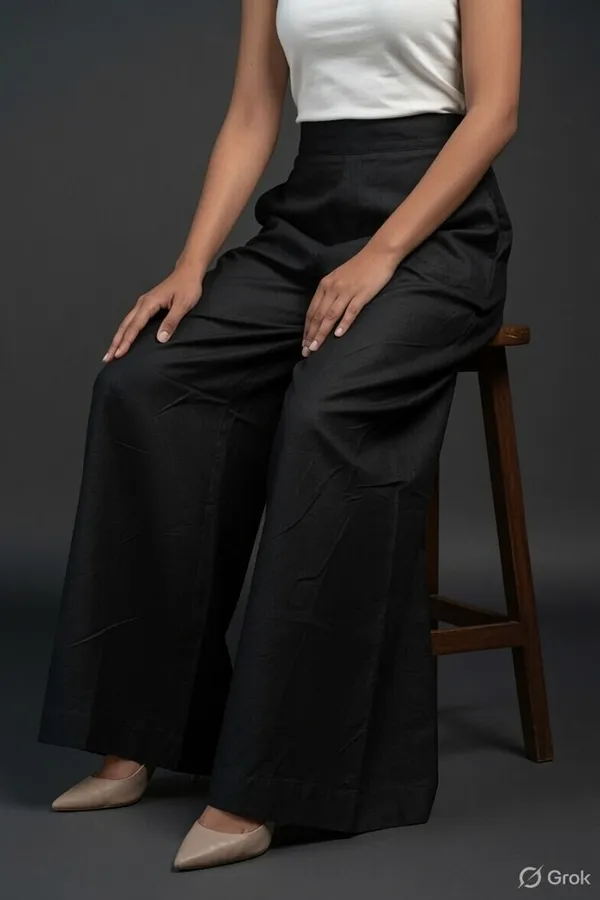 Women's_Pure_Soft_Cotton_Khadi_Wide-Leg_Palazzo_Pant