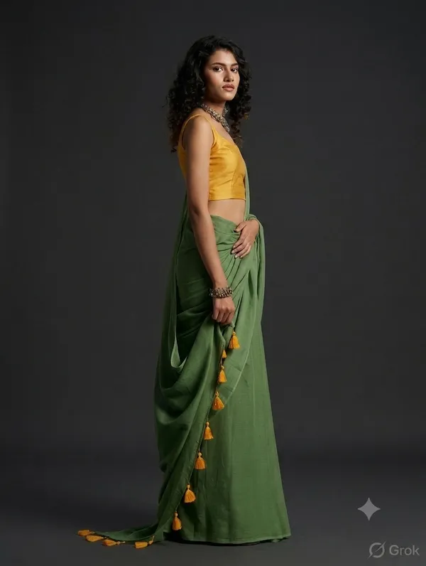 Sage_Serenity_Mulmul_Cotton_Saree