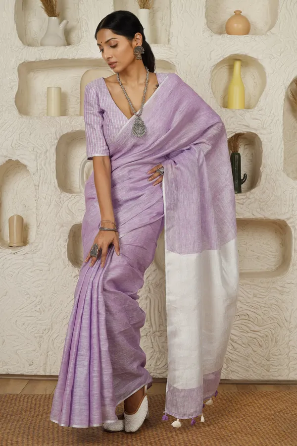 Purple_Pure_Linen_Premium_&_Elegant_Saree_For_Women_(With_Blouse_Piece)