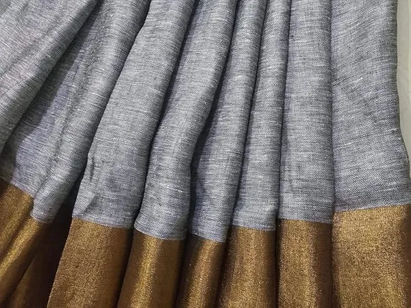 Golden_Ash_Vamika_–_Premium_Grey_Tussar_Silk_Zari_Border_Saree