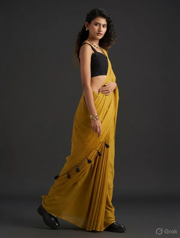 Mustard_Glow_Mulmul_Cotton_Saree