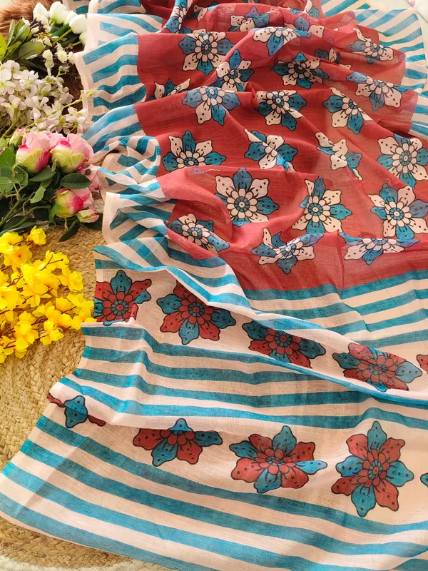 Neelpushpa_Stripes_Cotton_Saree