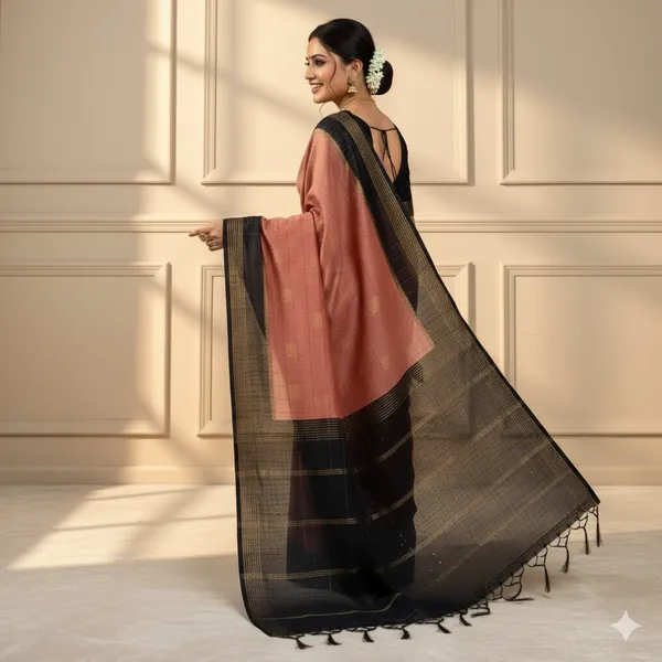 Peach_Katan_Silk_Premium_&_Elegant_Saree_For_Women_(With_Blouse_Piece)