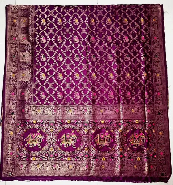 Shahi_Amethyst_Banarasi_Style_Dola_Silk_Saree