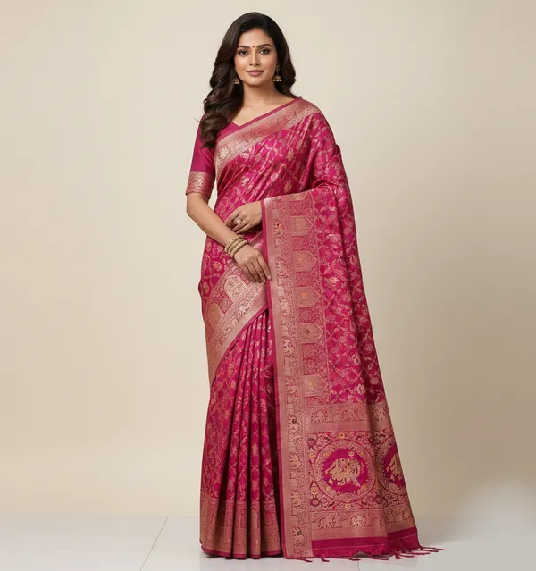 Shahi_Zari_Weave_Dola_Silk_Saree