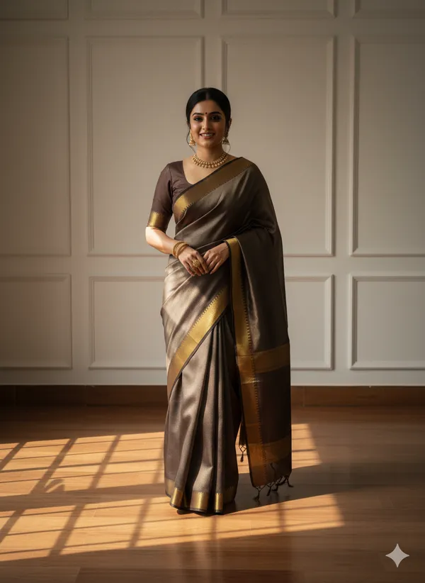 Coffee_Brown_Mangalgiri_Border_Silk_Premium_&_Elegant_Saree_For_Women_(With_Blouse_Piece)