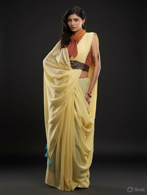 Vanilla_Bloom_Mulmul_Cotton_Saree
