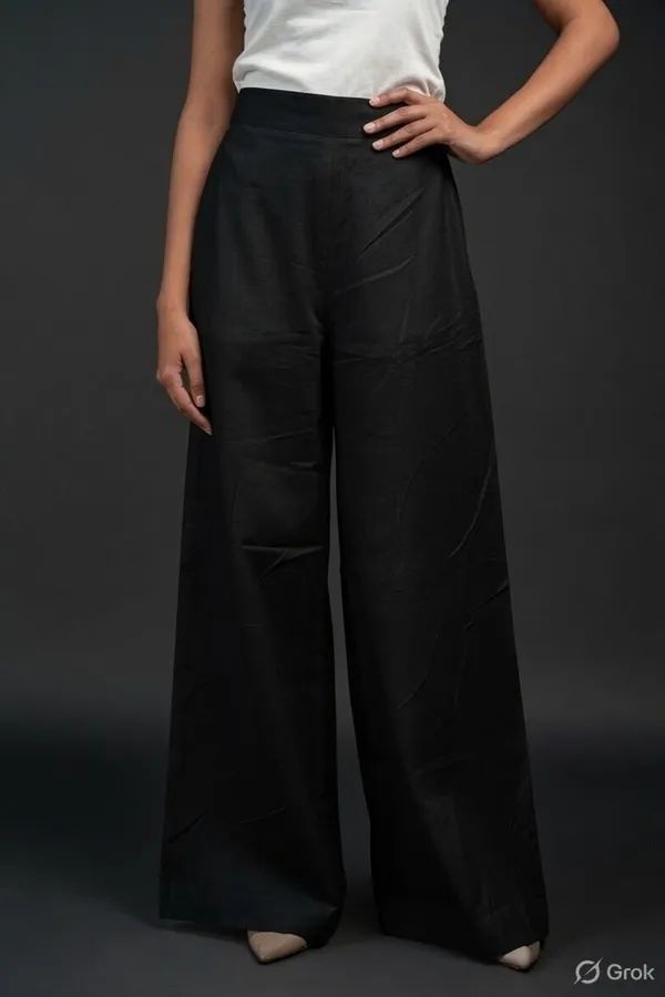 Women's_Pure_Soft_Cotton_Khadi_Wide-Leg_Palazzo_Pant