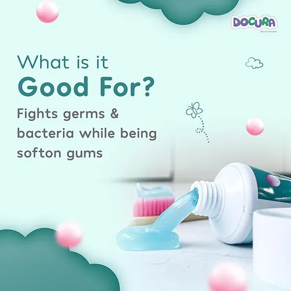 Docura_Kids_Toothpaste_for_2_years_and_above_-_Bubblegum_Flavuor_|_10%_Xylitol_for_Stronger_Teeth_&_Cavity_Protection_|_80gm