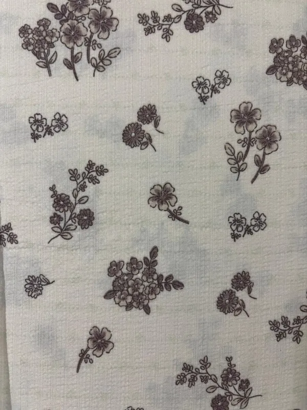 Cream_White_Tiny_Floral_Cotton_Double_Bedsheet_With_Pillow_Cover