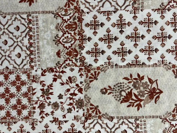 Meera_Brown_Cotton_Double_Bedsheet_With_Pillow_Cover