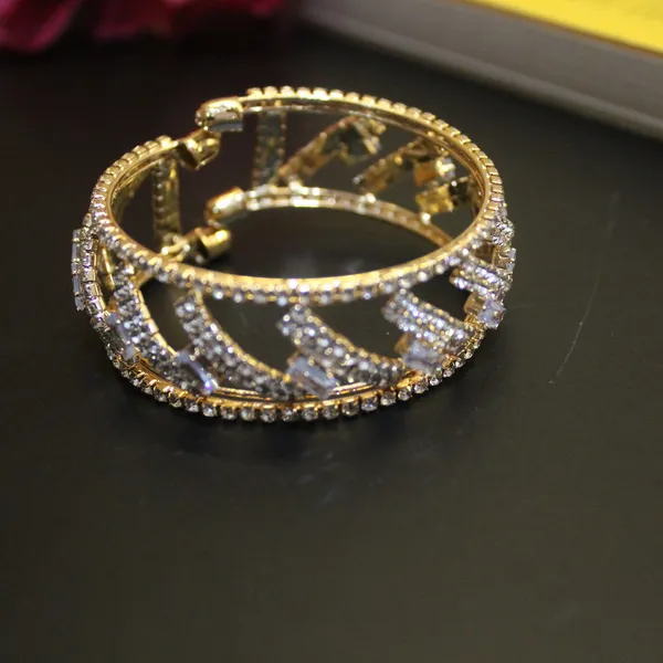 Golden_&_White_Premium_Alloy_Bracelets_For_Women