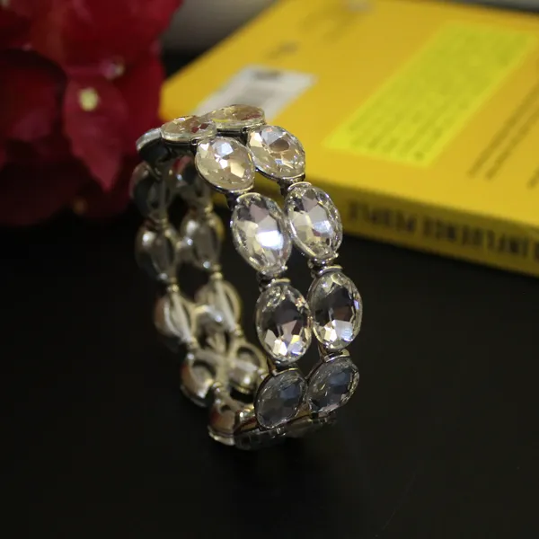 Silver_Premium_Crystal_Stretch_Bracelets_For_Women