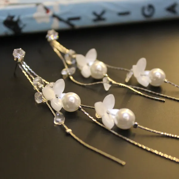 White_Premium_Stainless_Steel_Korean_Earring_For_Women