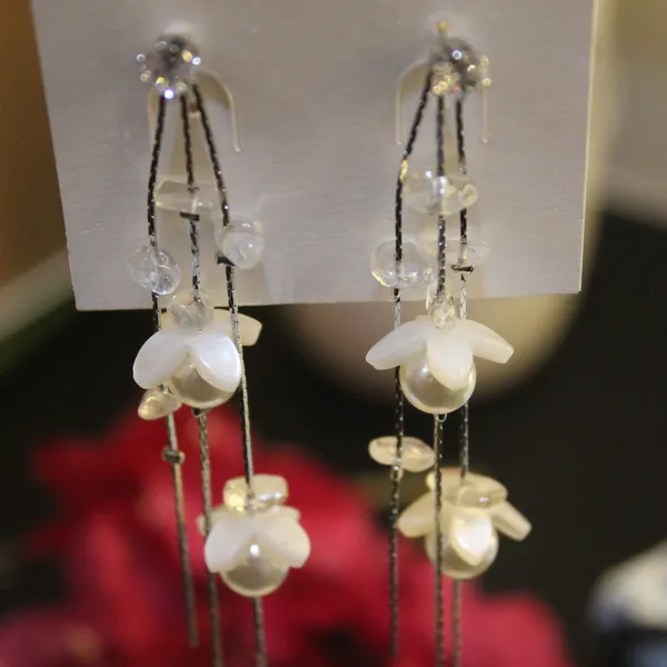 White_Premium_Stainless_Steel_Korean_Earring_For_Women