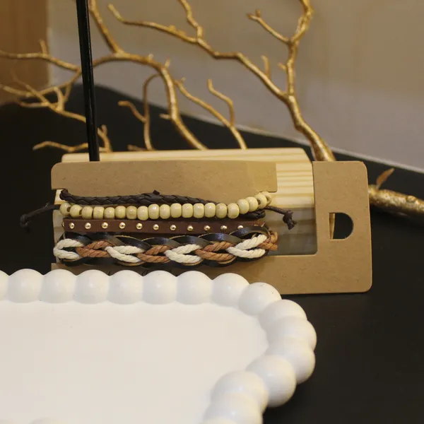 Multi-Layer_Leather_Wooden_Bead__Hand-Woven_Four-Piece_Men's_Bracelet