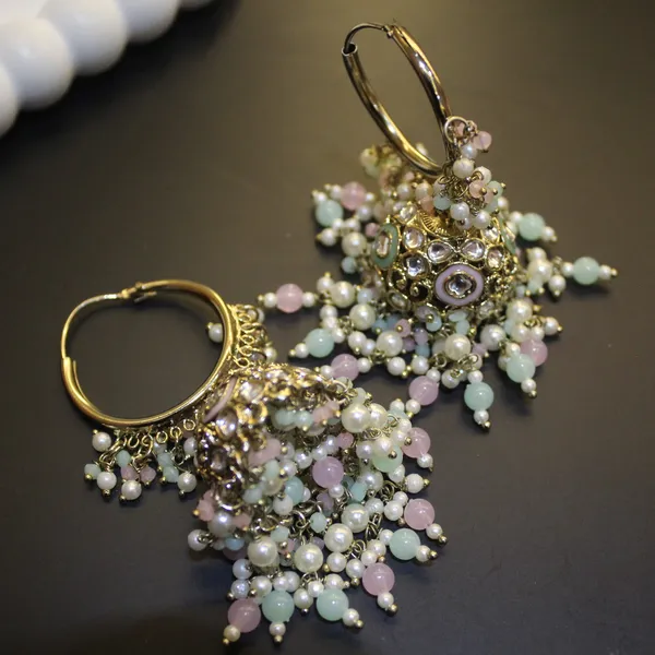 Brass_Stylish_Jhumkas_For_Women