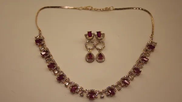 American_Diamond_Necklace_Set_For_Women