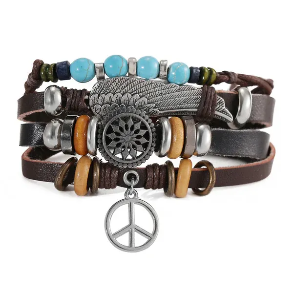 Multi-Layer_Leather___Hand-Woven_Four-Piece_Men's_Bracelet