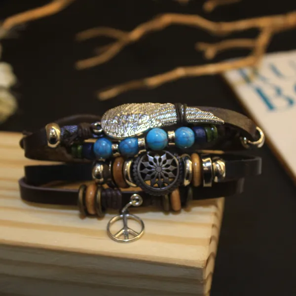 Multi-Layer_Leather___Hand-Woven_Four-Piece_Men's_Bracelet