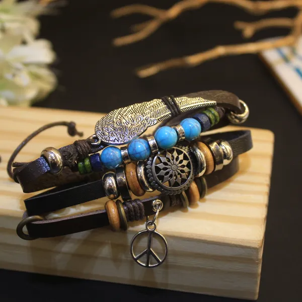 Multi-Layer_Leather___Hand-Woven_Four-Piece_Men's_Bracelet