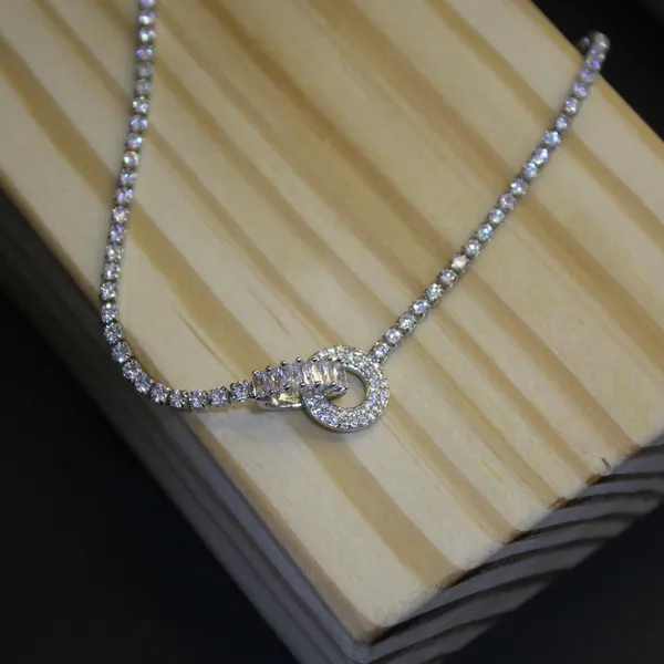 White_&_Silver_Premium_Brass_And_American_Diamond_Neck_Pendant_For_Women