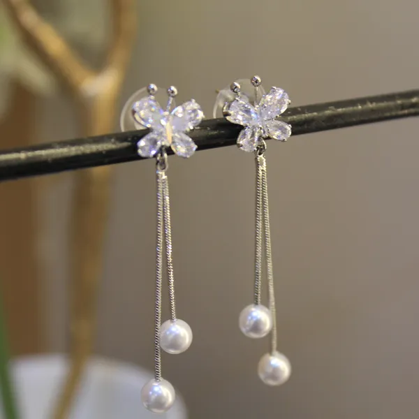 White_Premium_Stainless_Steel_Korean_Earring_For_Women