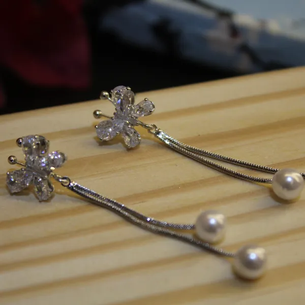 White_Premium_Stainless_Steel_Korean_Earring_For_Women