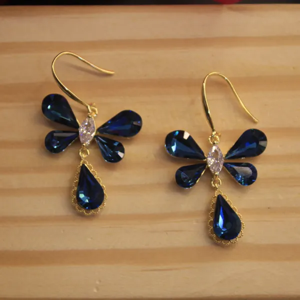Blue_Premium_Stainless_Steel_Korean_Earring_For_Women