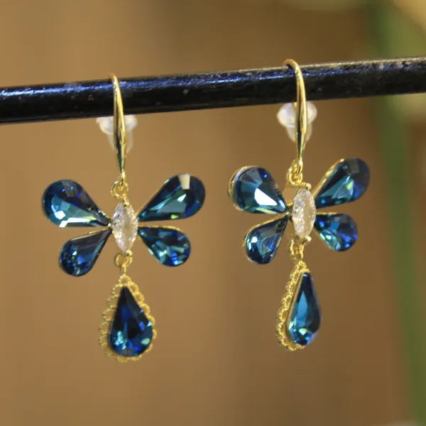 Blue_Premium_Stainless_Steel_Korean_Earring_For_Women