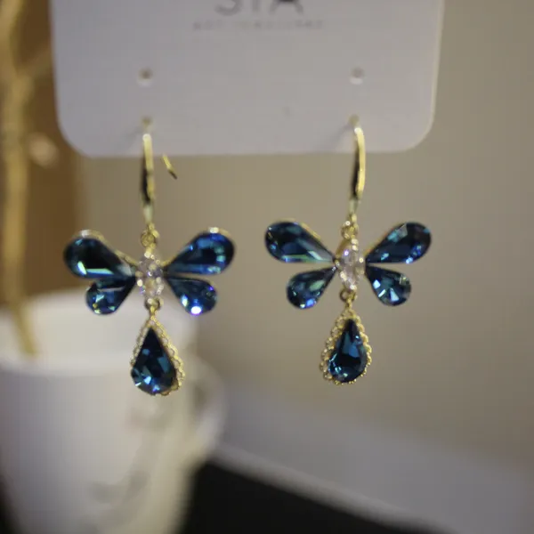 Blue_Premium_Stainless_Steel_Korean_Earring_For_Women