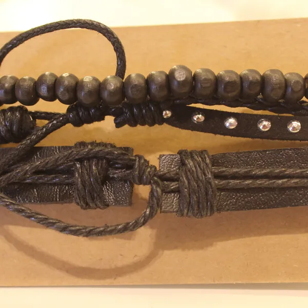 Multi-Layer_Leather_Wooden_Bead__Hand-Woven_Four-Piece_Men's_Bracelet