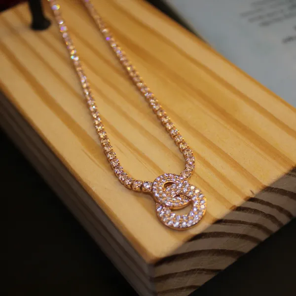 White_&_Golden_Premium_Brass_And_American_Diamond_Neck_Pendant_For_Women