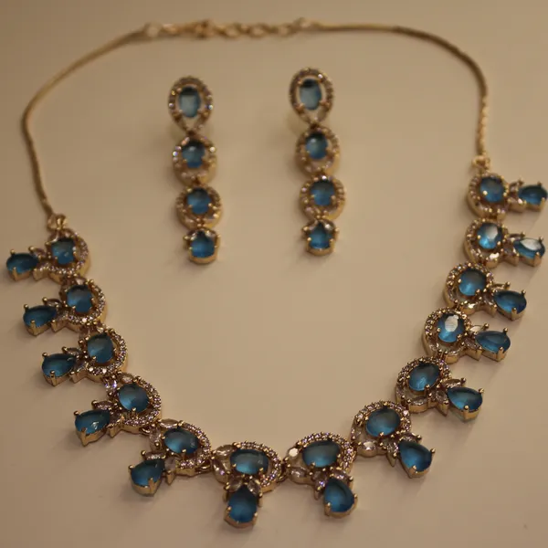 American_Diamond_Necklace_Set_For_Women