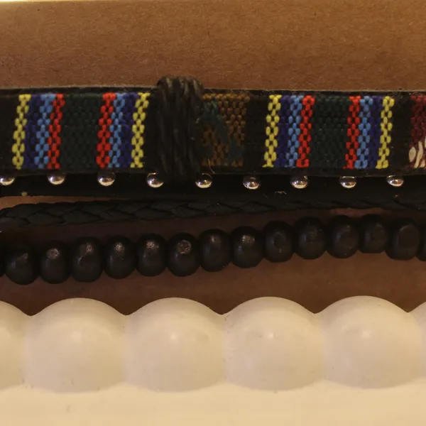 Multi-Layer_Leather_Wooden_Bead__Hand-Woven_Four-Piece_Men's_Bracelet