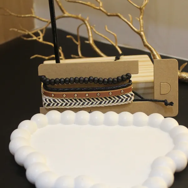 Multi-Layer_Leather_Wooden_Bead__Hand-Woven_Four-Piece_Men's_Bracelet