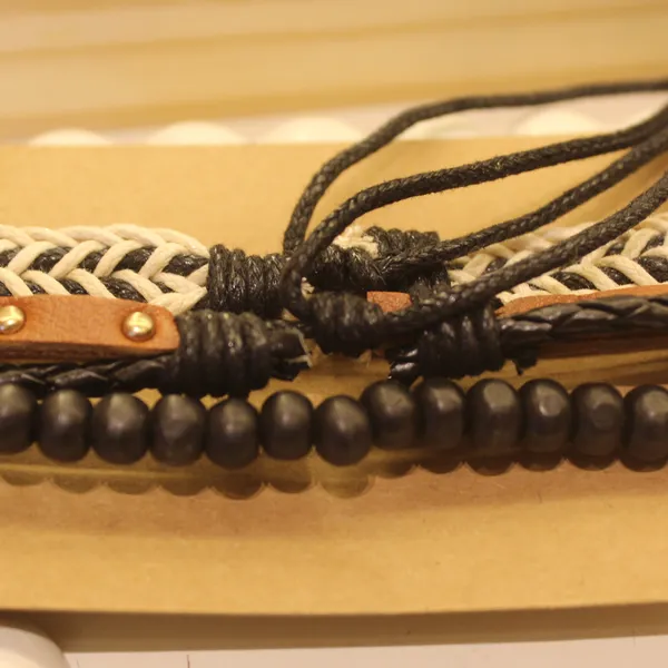 Multi-Layer_Leather_Wooden_Bead__Hand-Woven_Four-Piece_Men's_Bracelet