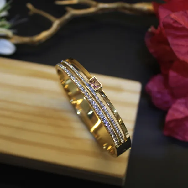 Gold_Plated_Anti_Tarnish_Cubic_Zirconia_Baby_Pink_toned_Bracelet_Bangle_