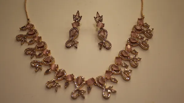 American_Diamond_Necklace_Set_For_Women