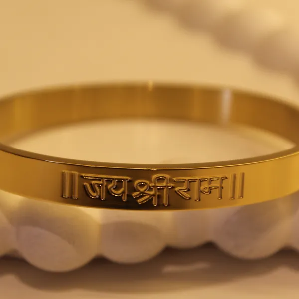Gold_Plated_Anti_Tarnish_Ram_Bracelet_For_Men