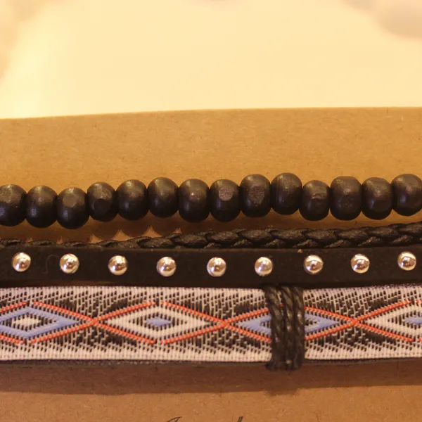 Multi-Layer_Leather_Wooden_Bead__Hand-Woven_Four-Piece_Men's_Bracelet