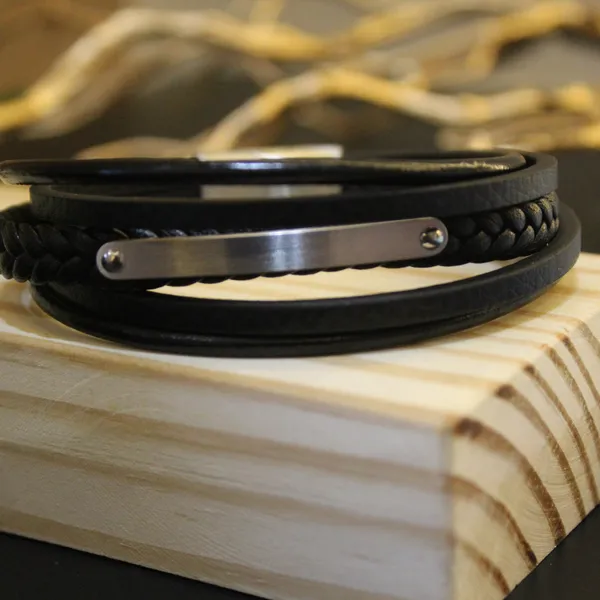 Black_Premium_Leather_Bracelet_For_Men
