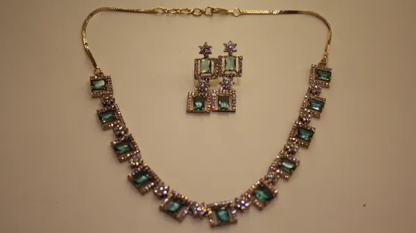 American_Diamond_Necklace_Set_For_Women