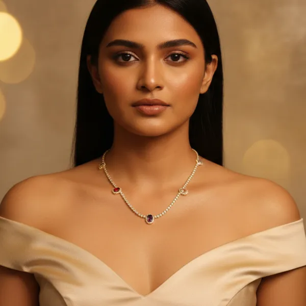Brass_Stylish_Neck_Pendant_Set_For_Women
